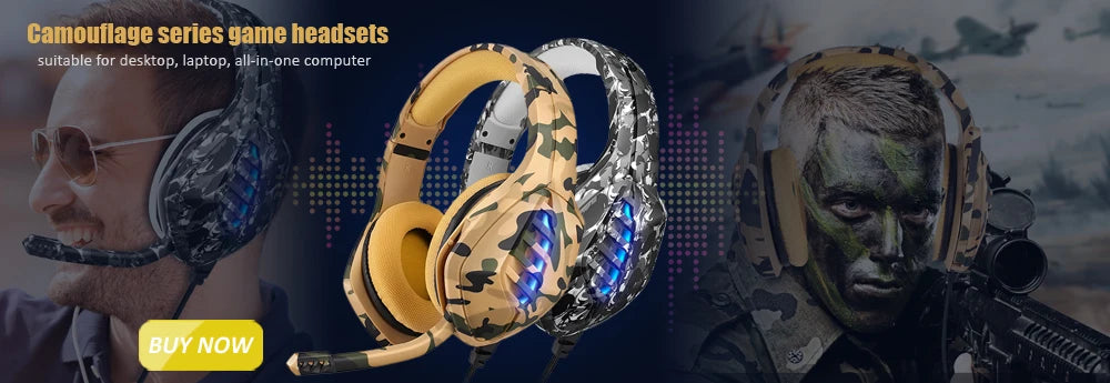 Casque de jeu G2000 Basse profonde Casque stéréo Casque filaire Écouteur lumineux avec microphone pour PS5 PS4 XBOX PC Ordinateur portable