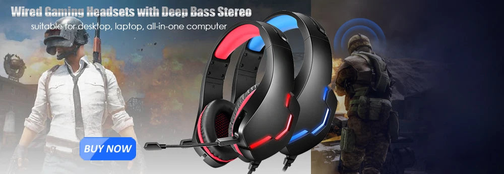 Casque de jeu G2000 Basse profonde Casque stéréo Casque filaire Écouteur lumineux avec microphone pour PS5 PS4 XBOX PC Ordinateur portable