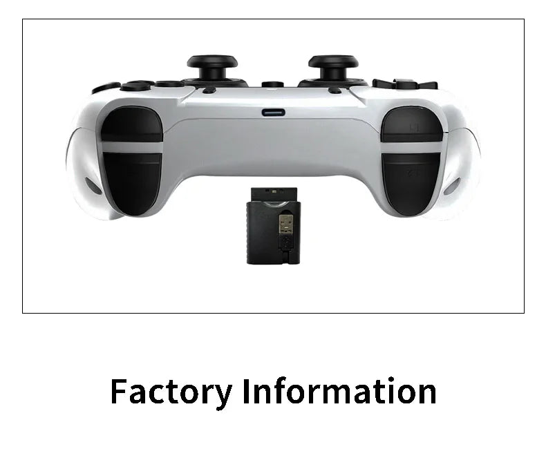 Contrôleur de jeu sans fil pour PS1 PS2 PS3 PC Android Contrôleur sans fil Jeu vidéo Console de jeu portable Manette de jeu de divertissement