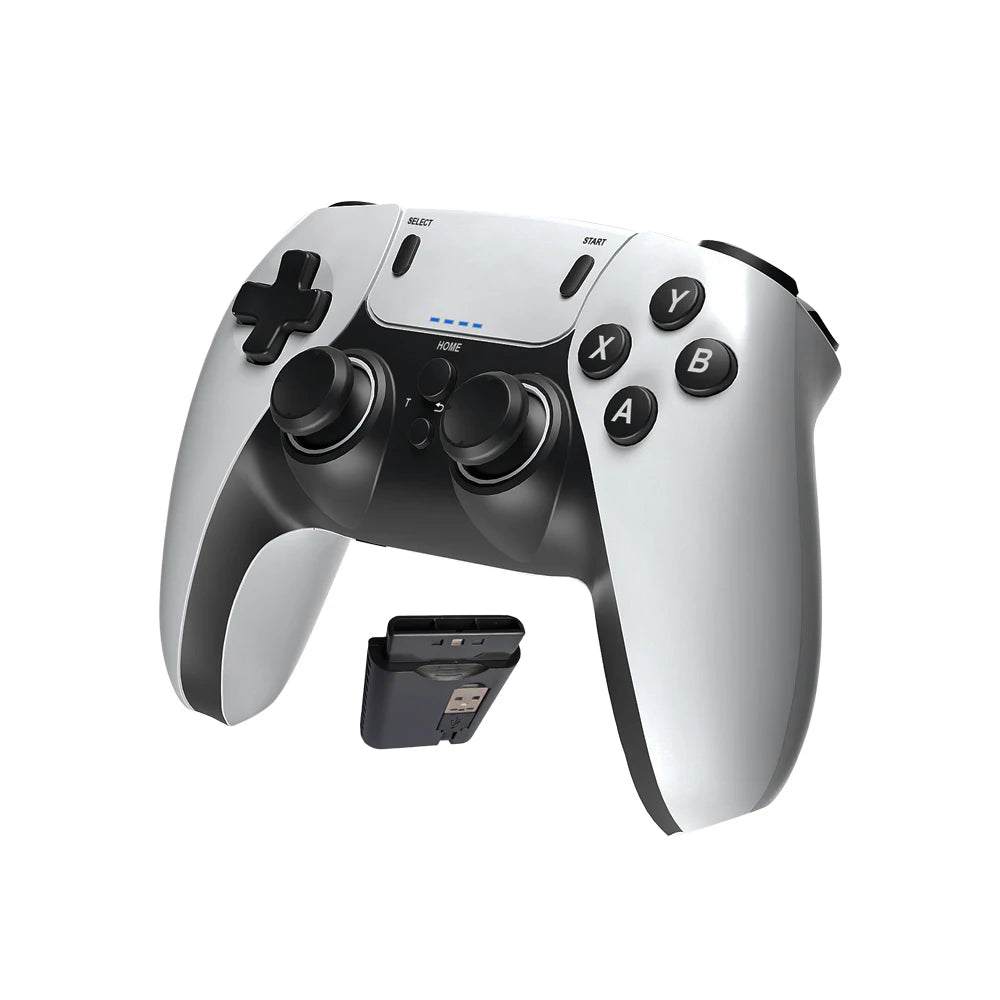 Contrôleur de jeu sans fil pour PS1 PS2 PS3 PC Android Contrôleur sans fil Jeu vidéo Console de jeu portable Manette de jeu de divertissement